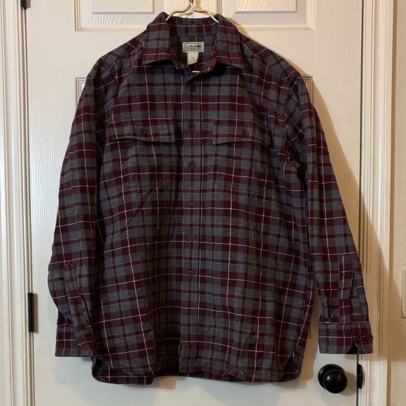 L.L. Bean Other - L.L. Bean Plaid Shirt heavy flannel